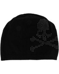 MASTERMIND WORLD - Studded Skull Wool Beanie - Lyst