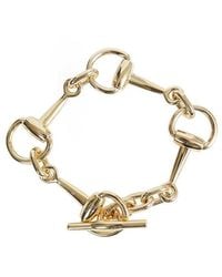 Gucci - Horsebit Chain Bracelet - Lyst