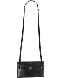 TOTEME - Belted Leather Crossbody Bag - Lyst