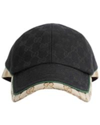 Gucci - Gg Cotton Canvas Baseball Hat - Lyst