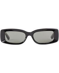 Gucci - Rectangular Acetate Sunglasses - Lyst