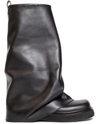 The Attico - 'Robin' Combat Boots - Lyst