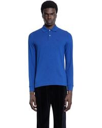 Valentino - Vlogo Long Sleeve Polo Shirt - Lyst