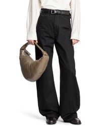 Lemaire - High-Waisted Curved Pants - Lyst