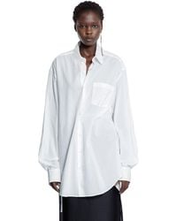 Ann Demeulemeester - Elisabeth Long High Comfort Pocket Shirt - Lyst