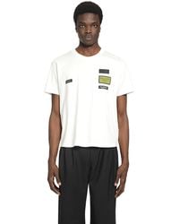 MM6 by Maison Margiela - Label Patch T-Shirt - Lyst