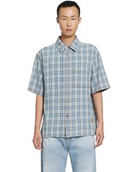 Burberry - Donald Check Denim Shirt - Lyst