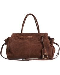 Prada - Allusion Large Suede Bag - Lyst
