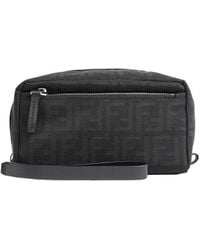 Fendi - Small Double Zip Toiletry Case - Lyst