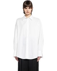 TOTEME - Oversized Striped Shirt - Lyst