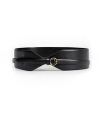 Alaïa - Leather Double Large Belt - Lyst