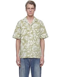 Hed Mayner - Floral Print Shirt - Lyst