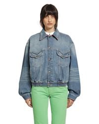 Versace - Denim Jacket - Lyst