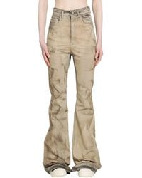 Rick Owens - Temple Bolan Bootcut Jeans - Lyst