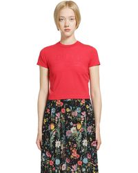 Gucci - Interlocking G Cropped T-Shirt - Lyst