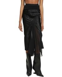 Rick Owens - Temple A-Line Bias Skirt - Lyst