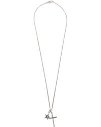 Emanuele Bicocchi - Stella Notre Dame Cross Necklace - Lyst