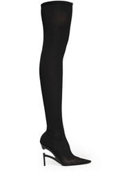 NVL-GARDE - Broken Heel Sculpting Knee High Boots - Lyst