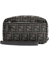 Fendi - Small Double Zip Toiletry Case - Lyst