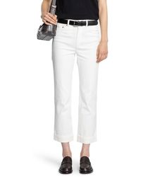 Max Mara - Stretch Cotton Bull Denim Jeans - Lyst