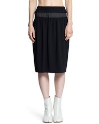 Maison Margiela - Anonymity Of The Lining Midi Skirt - Lyst