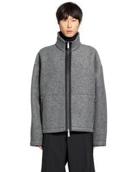 Laminar - Felt Zip-Up Jacket - Lyst