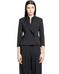 Max Mara - Wollen Cloth Cropped Blazer - Lyst