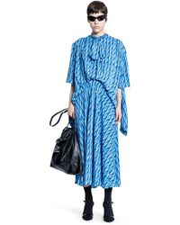 Balenciaga - Dress With Print - Lyst