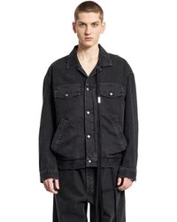 Ann Demeulemeester - Patrick High-Comfort Denim Jacket - Lyst