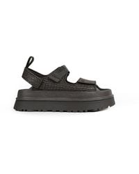 UGG - W Goldenglow Embossed Slides - Lyst