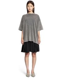 Acne Studios - T-Shirt Mini Dress - Lyst