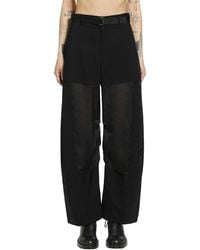 Sacai - Wool Suiting Pants - Lyst