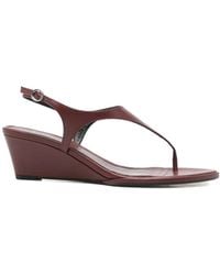 Aeyde - Roose Wedge Sandals - Lyst