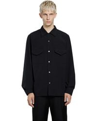 TAIGA TAKAHASHI - Lot 101 Open Collar Shirt - Lyst