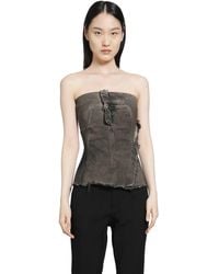 Rick Owens - Tower Bustier Top - Lyst
