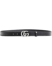 Gucci - Belt With Double G Buckle - Lyst