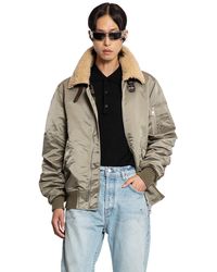 Giorgio Brato - Nylon Shearling Jacket - Lyst