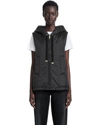 Max Mara - Padded Water-Repellent Hooded Gilet - Lyst