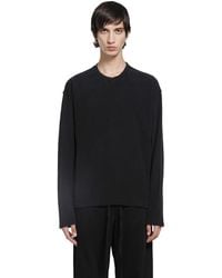 Ann Demeulemeester - Emil 'The Velvet Evening' Long Sleeve T-Shirt - Lyst