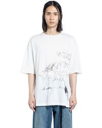 Ann Demeulemeester - Dieter 'Wild Wind Blows' High Comfort T-Shirt - Lyst