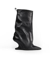 Rick Owens - Temple Cantilever 8 Sharp Flared Boots - Lyst