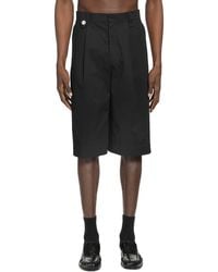 Simone Rocha - Tailored Wide Leg Shorts With Daisy - Lyst