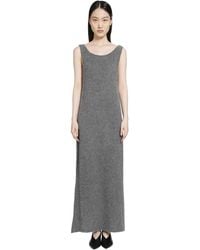 RETORI - Brushed Cashmere Long Dress - Lyst