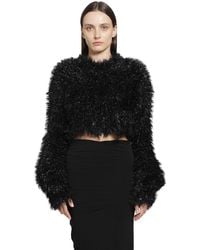 Junya Watanabe - Glitter Mohair Sweater - Lyst