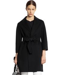 Max Mara - Short Double-Faced Wool Coat - Lyst