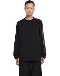 Y-3 - Oversized Gradient Stripes Long Sleeve T-Shirt - Lyst