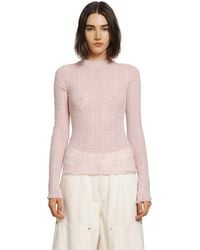 Haikure - Sey Semi-Sheer Knitwear - Lyst