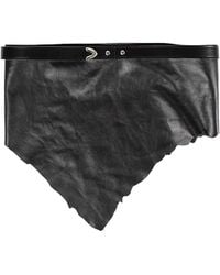 Ann Demeulemeester - Romy Distressed Leather Belt - Lyst