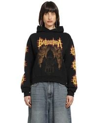 Balenciaga - Sacré Coeur Medium Fit Hoodie - Lyst