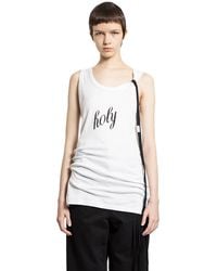 Ann Demeulemeester - Seva 'Holy' Print Tank Top - Lyst
